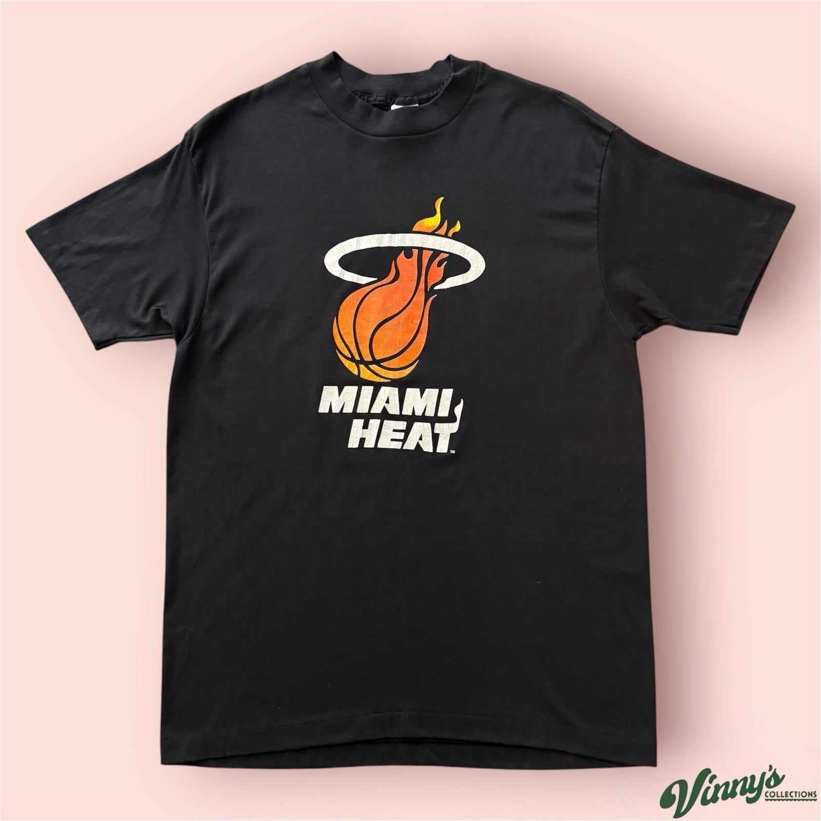 Vintage Trench NBA Miami Heat Basketball Shirt Mens XL