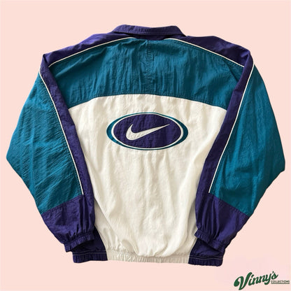 Vintage 90s Nike Windbreaker Jacket Mens Large