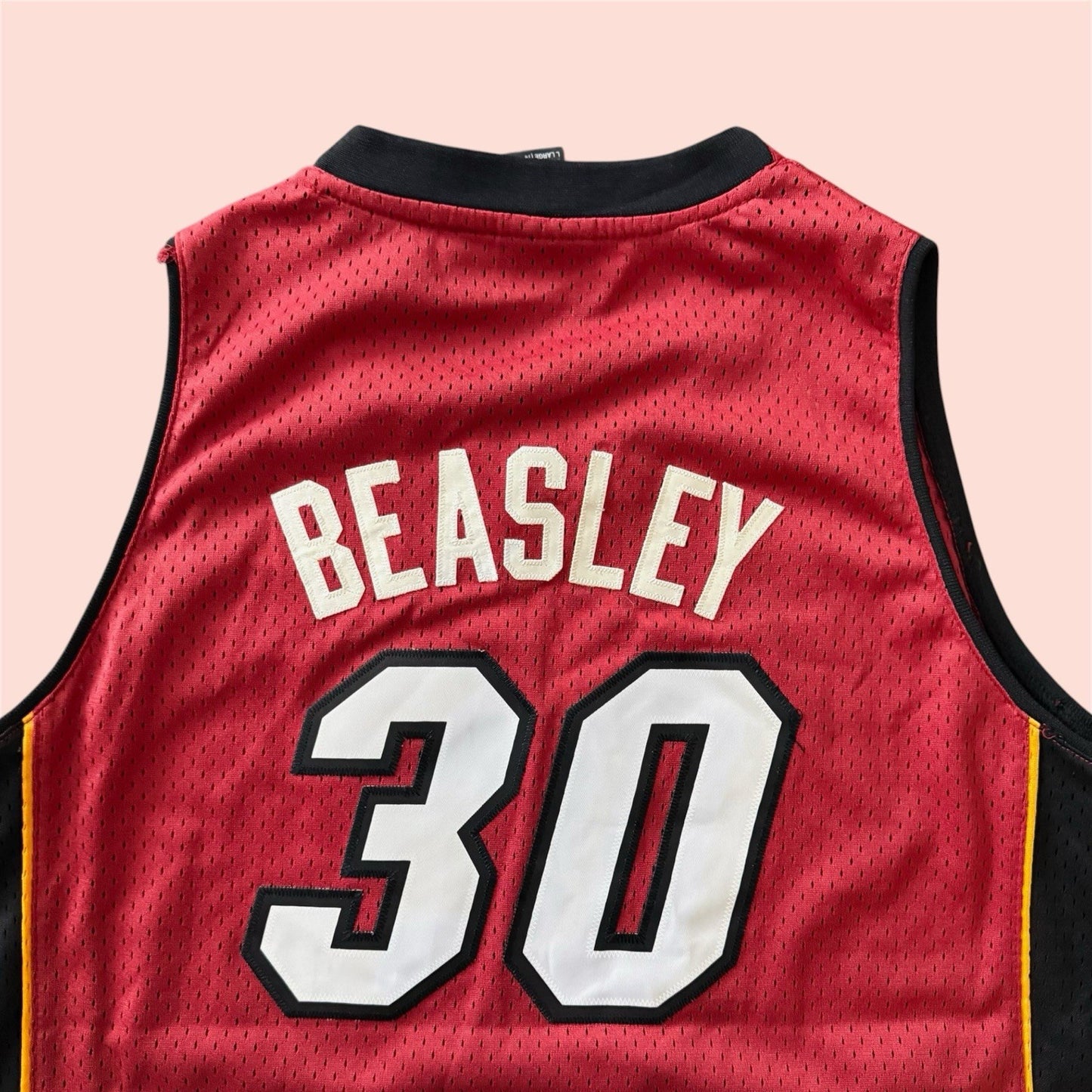 Adidas NBA Miami Heat Michael Beasley Basketball Jersey Youth Large