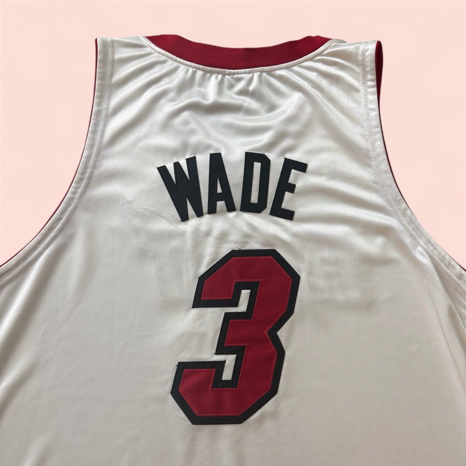 Nike NBA Miami Heat Dwyane Wade Basketball Jersey Mens 56 3XL