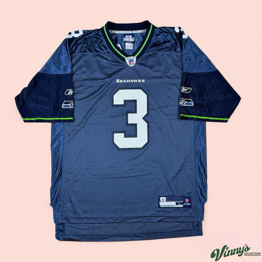 Reebok NFL Seattle Seahawks Josh Brown Football Jersey Mens Large