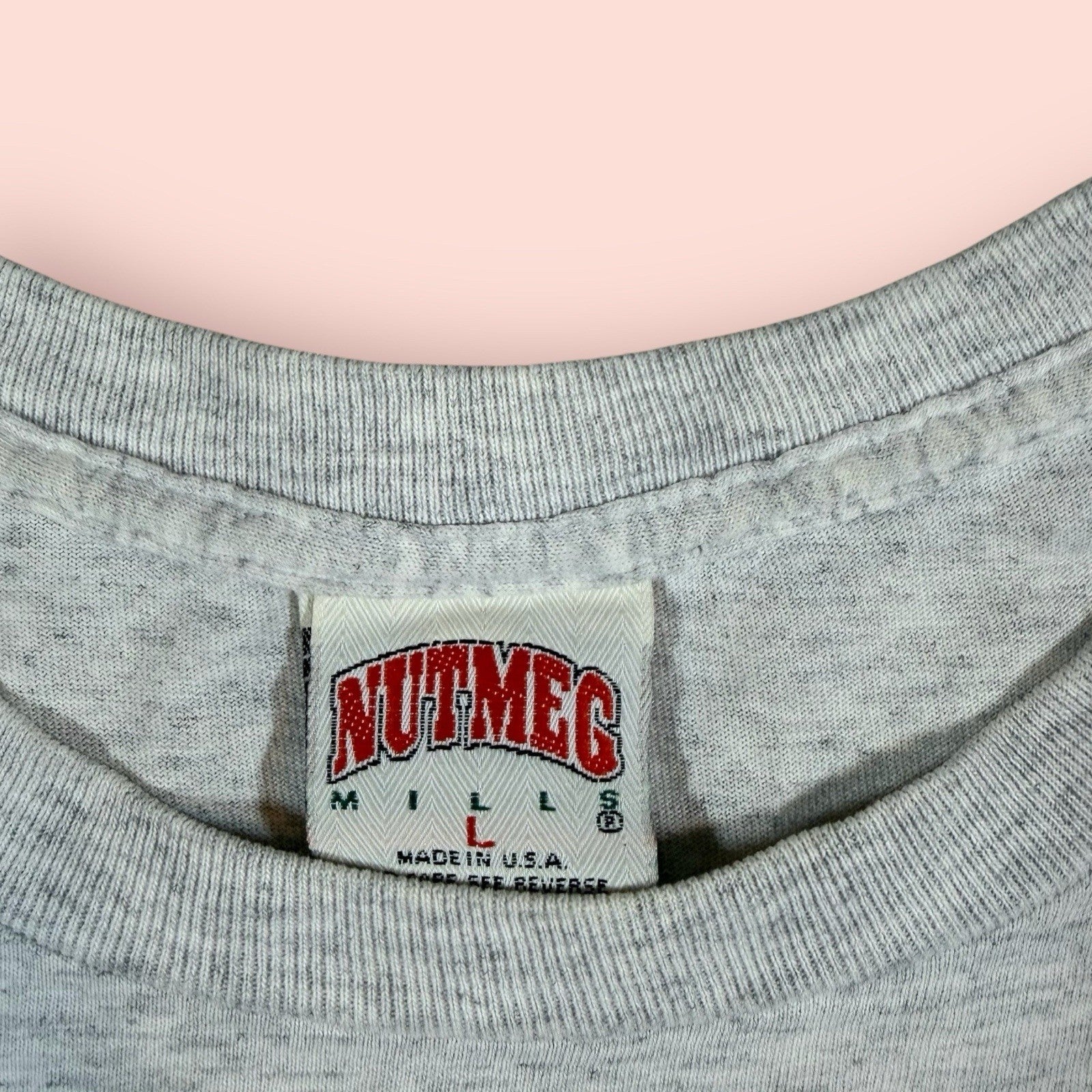 Vintage Nutmeg Florida Panthers Hockey Shirt Mens Large
