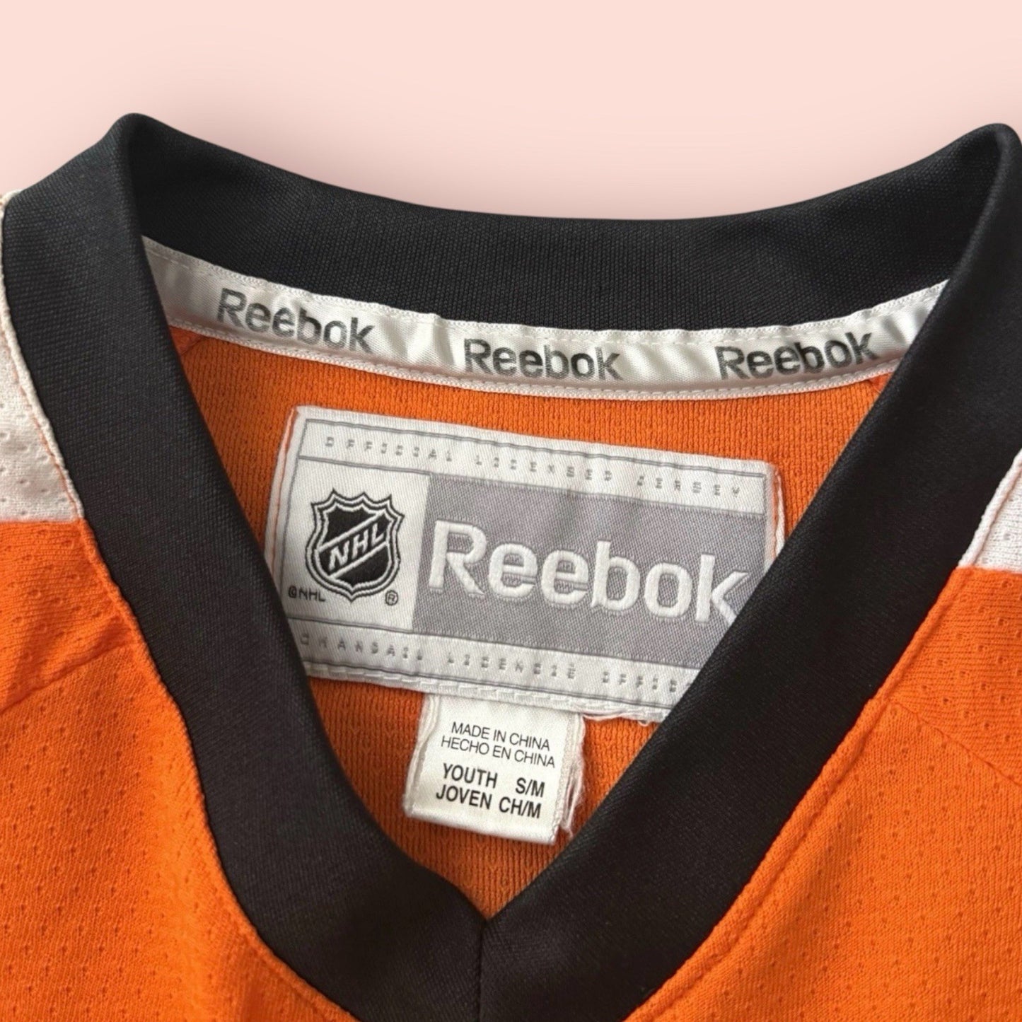 Reebok NHL Philadelphia Flyers Claude Giroux Hockey Jersey Youth Small