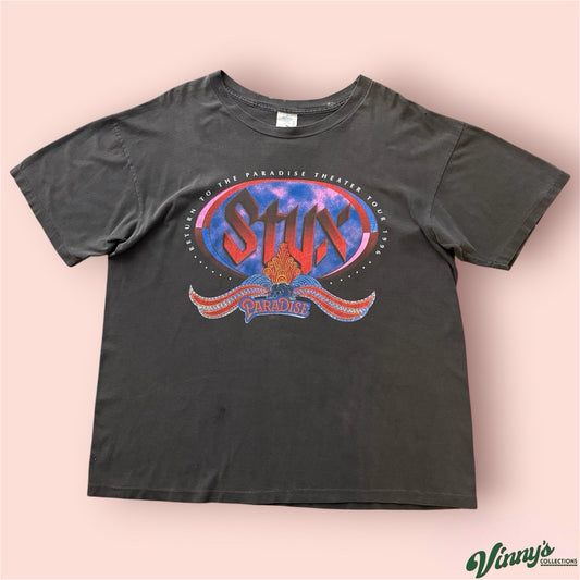 Vintage 1996 Styx Return To The Paradise Tour Band Shirt Mens XL