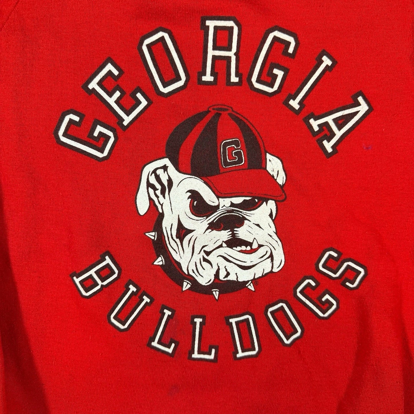 Vintage NCAA Georgia Bulldogs College Sweatshirt Mens Large