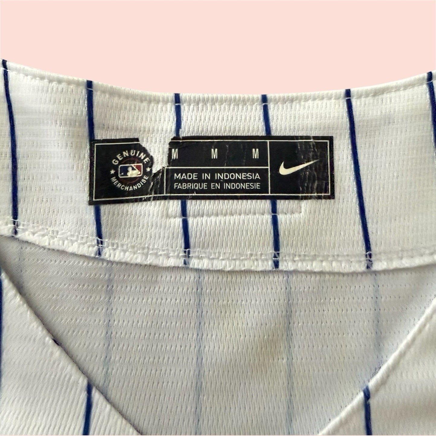 Nike MLB New York Mets Baseball Jersey Mens Medium