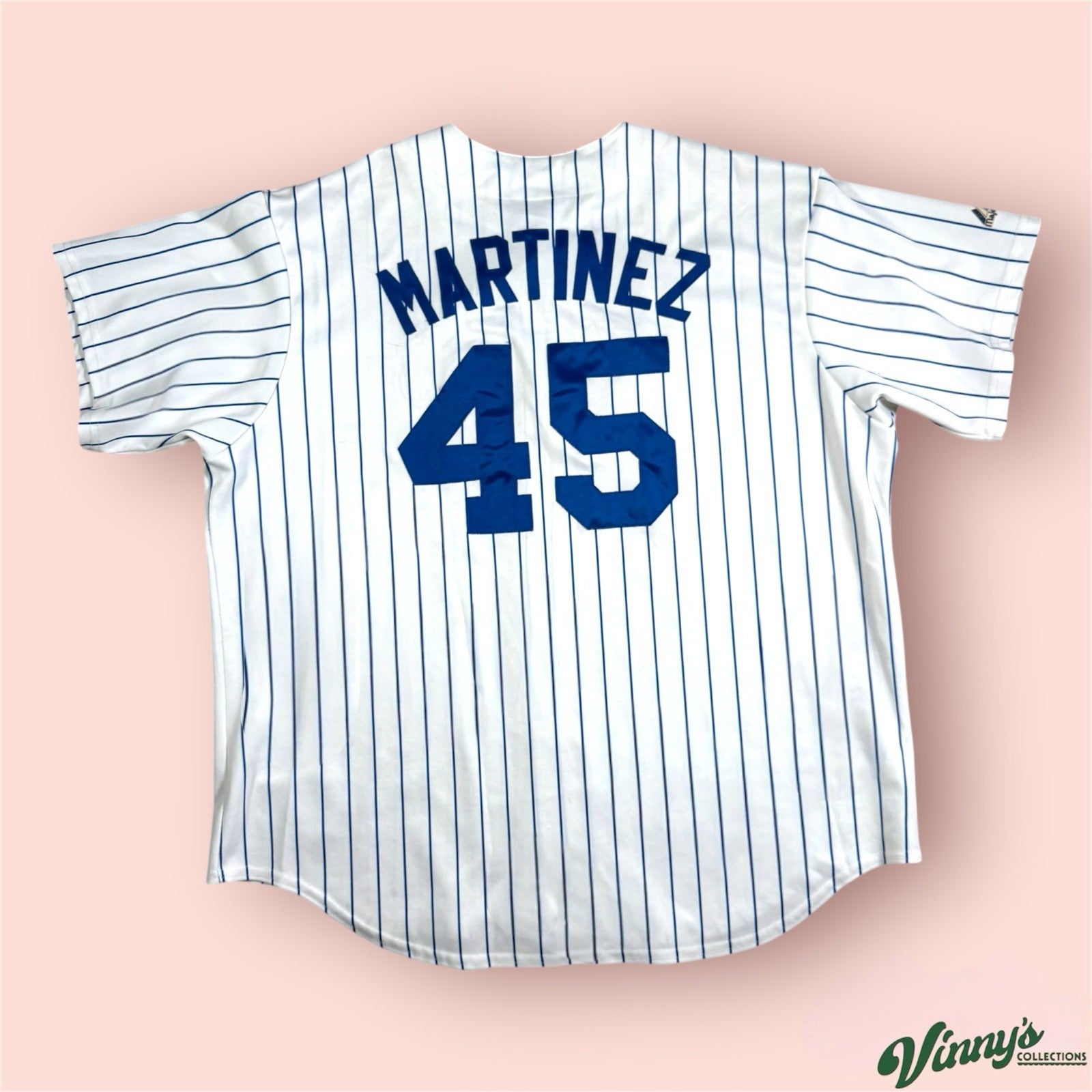 Majestic MLB New York Mets Pedro Martinez Baseball Jersey Mens XL