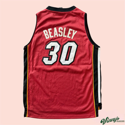 Adidas NBA Miami Heat Michael Beasley Basketball Jersey Youth Large