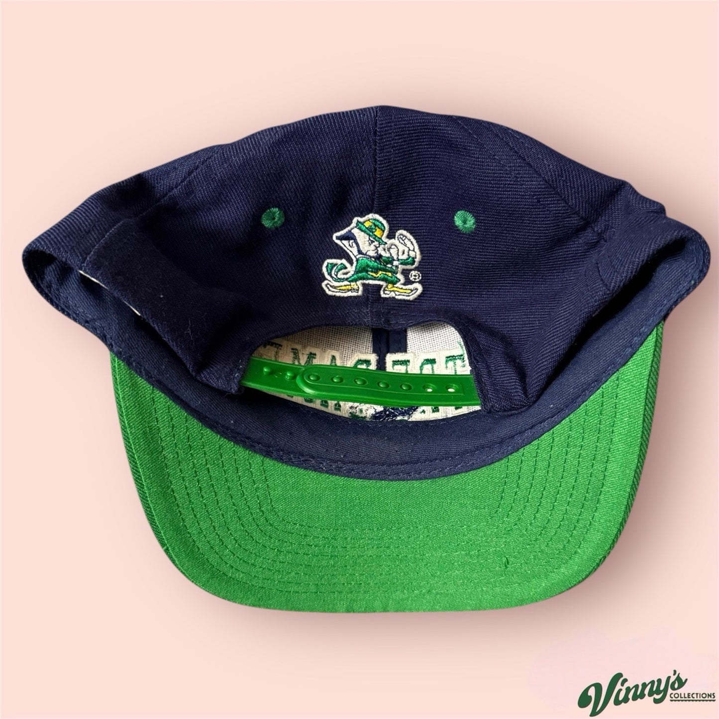 Vintage NCAA Notre Dame Fighting Irish College Football Snapback Hat