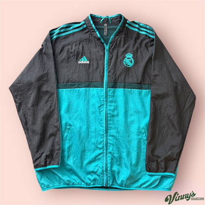 Adidas Real Madrid Soccer Training Woven Track Jacket Mens 2XL