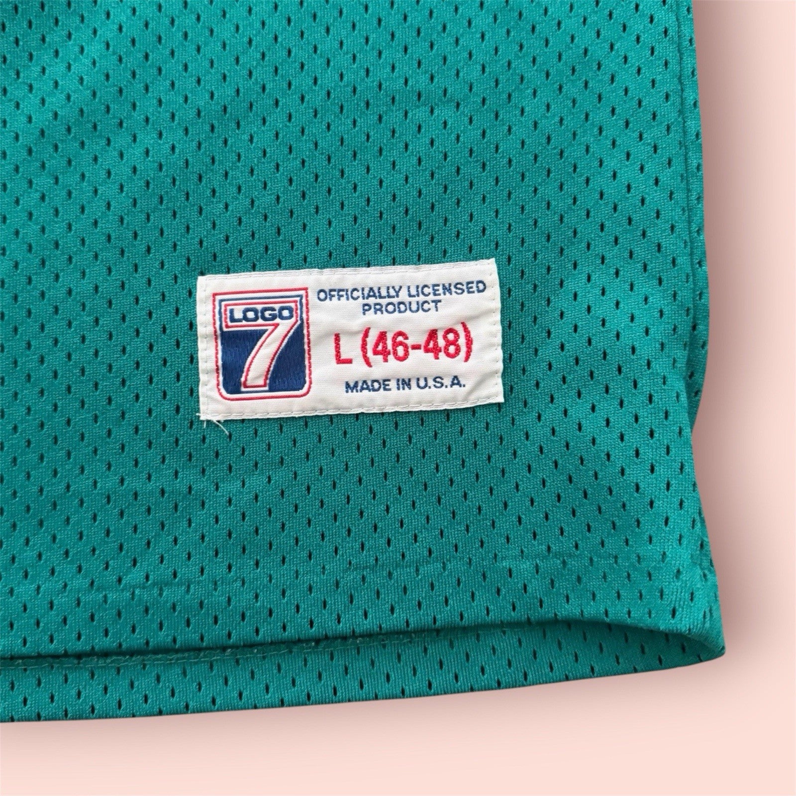 Logo 7 NFL Miami Dolphins Dan Marino Football Jersey Mens Large