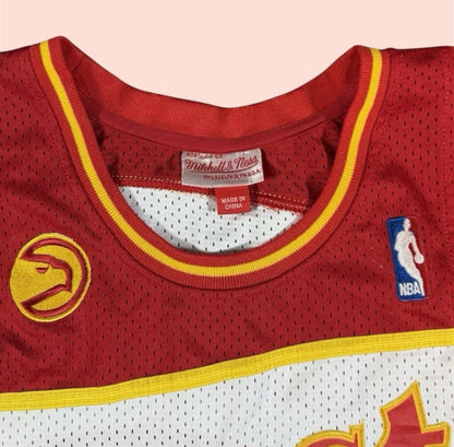 Mitchell Ness NBA Atlanta Hawks OutKast Dungeon 94 Basketball Jersey Mens Medium