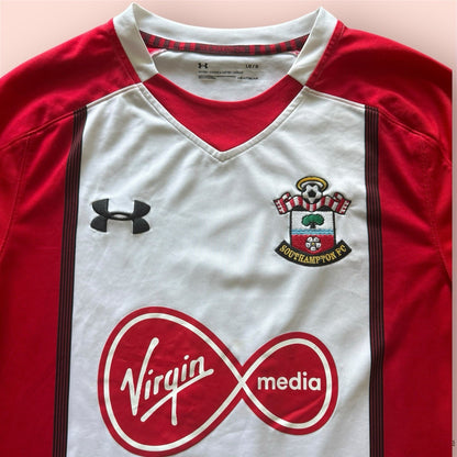 2017/18 Under Armour FC Southampton Soccer Jersey Kit Mens Large