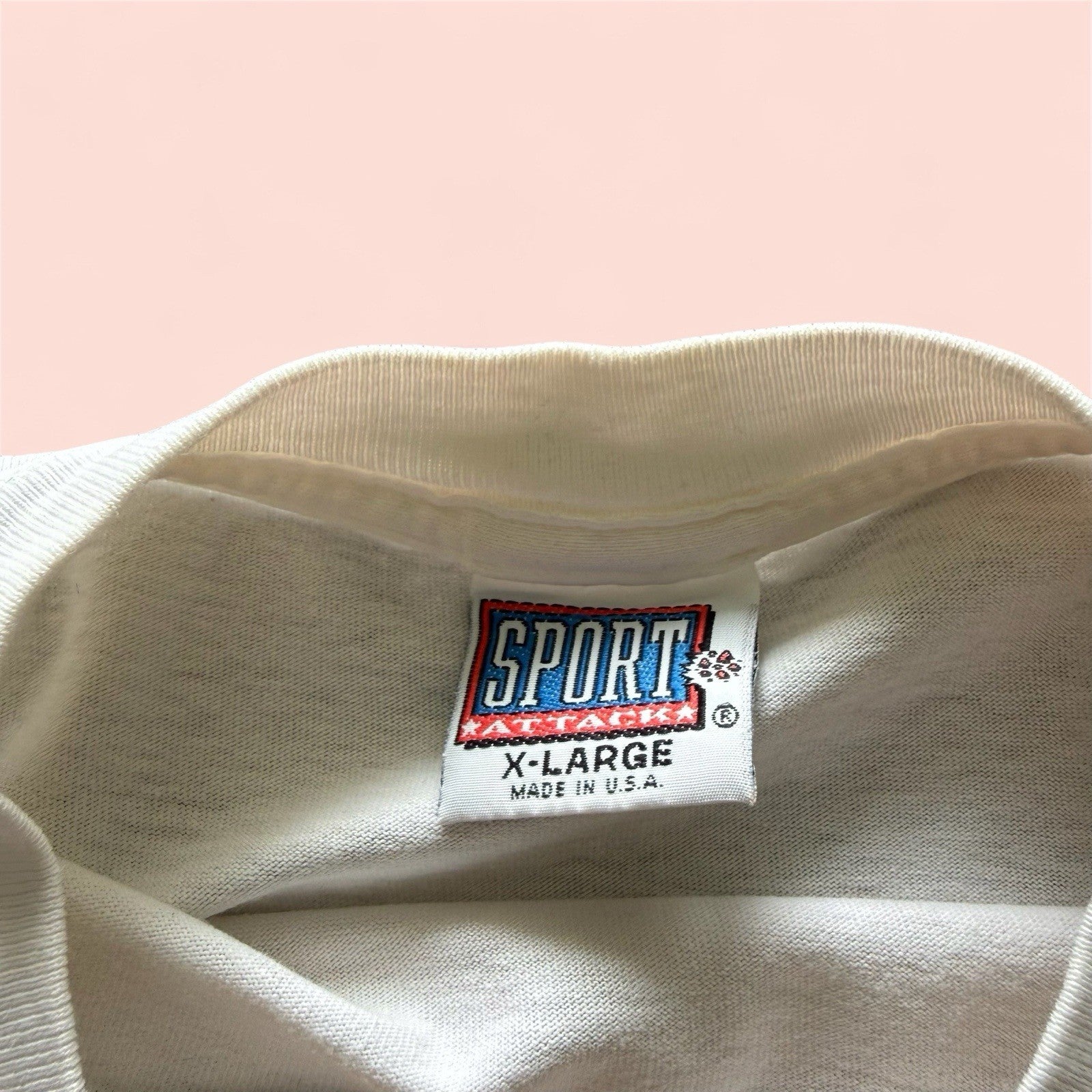 Vintage 1994 World Cup USA Looney Toons Soccer Shirt Mens XL