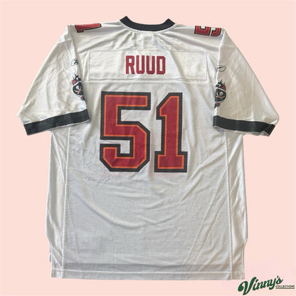 Reebok NFL Tampa Buccaneers Barrett Ruud Football Jersey Mens XL