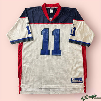 Reebok NFL Buffalo Bills Drew Bledsoe Football Jersey Mens XL