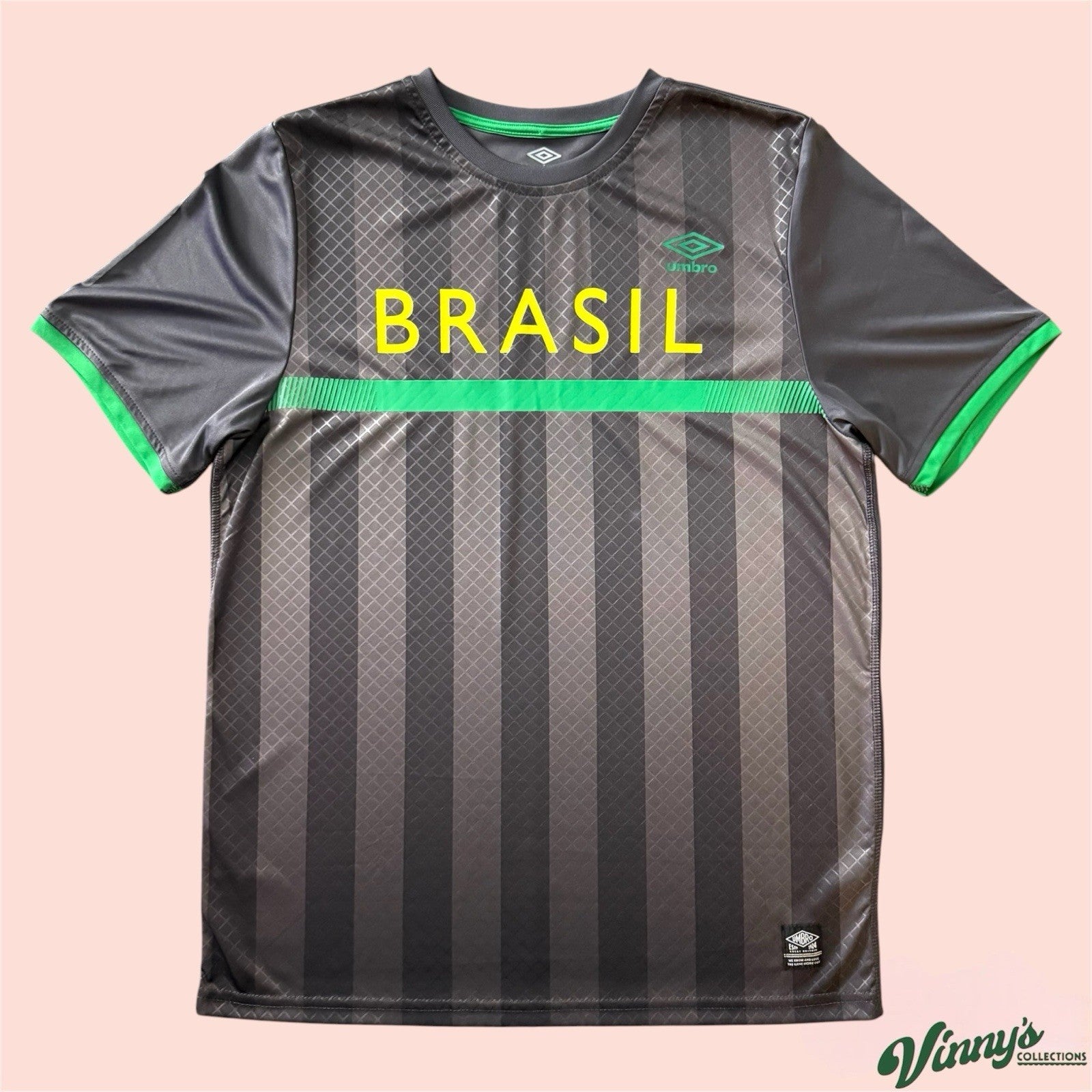Umbro Brasil National Soccer Jersey Shirt Mens Large