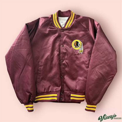 Vintage Chalk Line NFL Washington Redskins Football Bomber Jacket Mens XL
