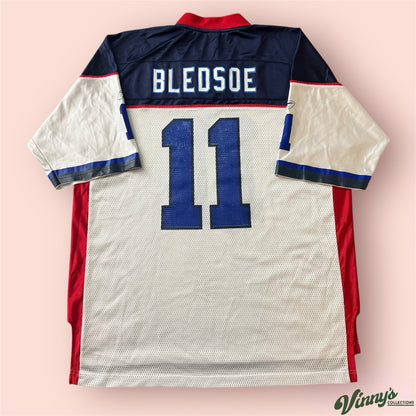 Reebok NFL Buffalo Bills Drew Bledsoe Football Jersey Mens XL