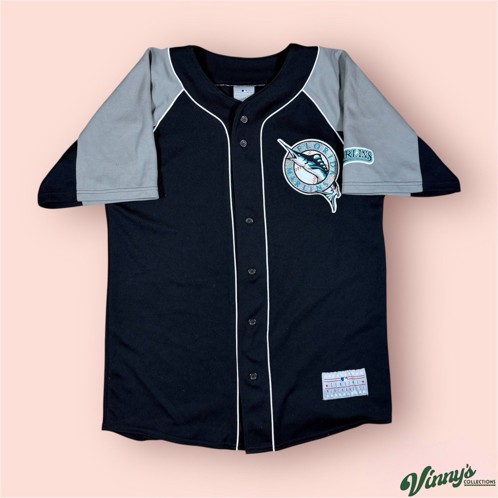 MLB Florida Marlins Hanley Ramirez Baseball Jersey Mens Medium