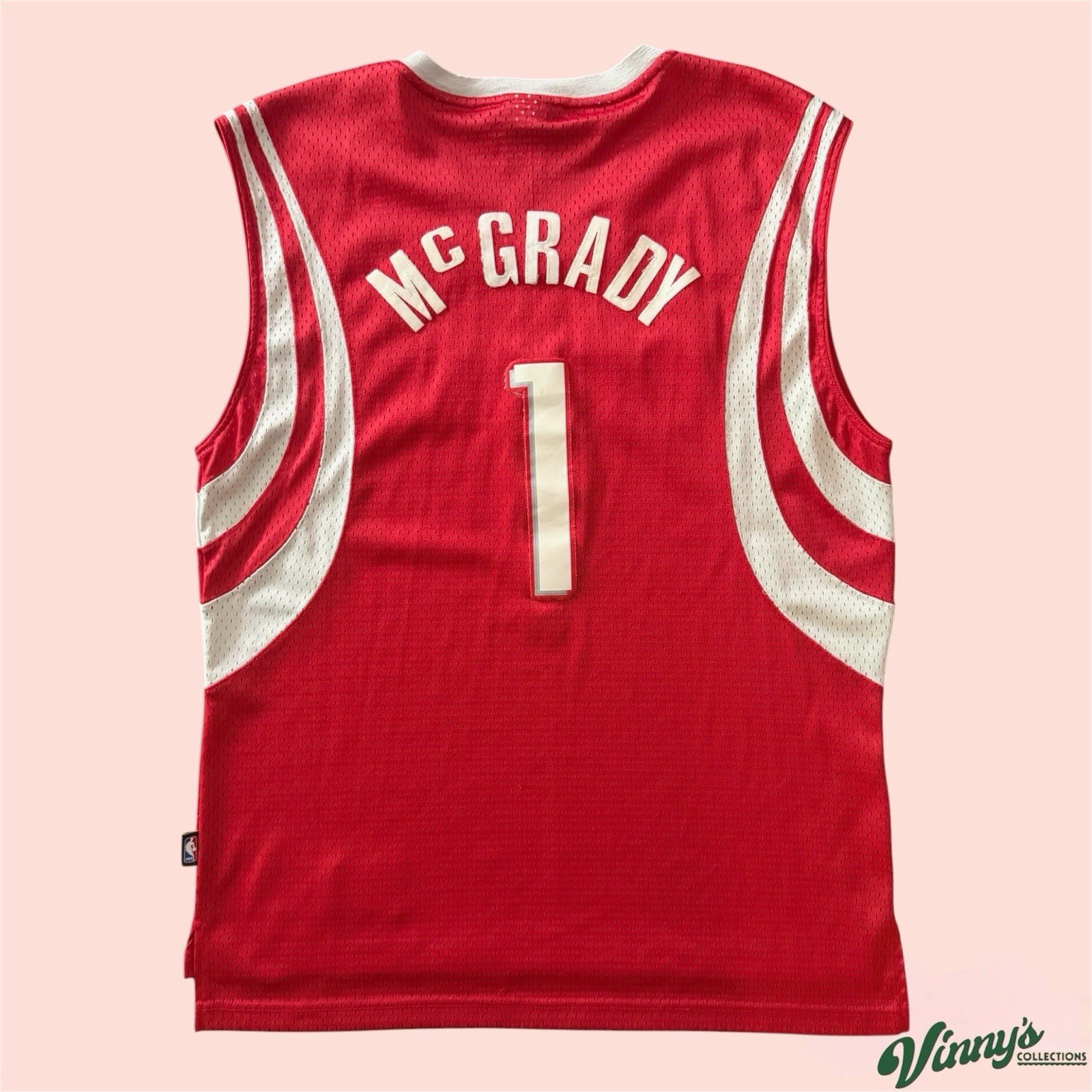 Adidas NBA Houston Rockets Tracy McGrady Basketball Jersey Mens Medium