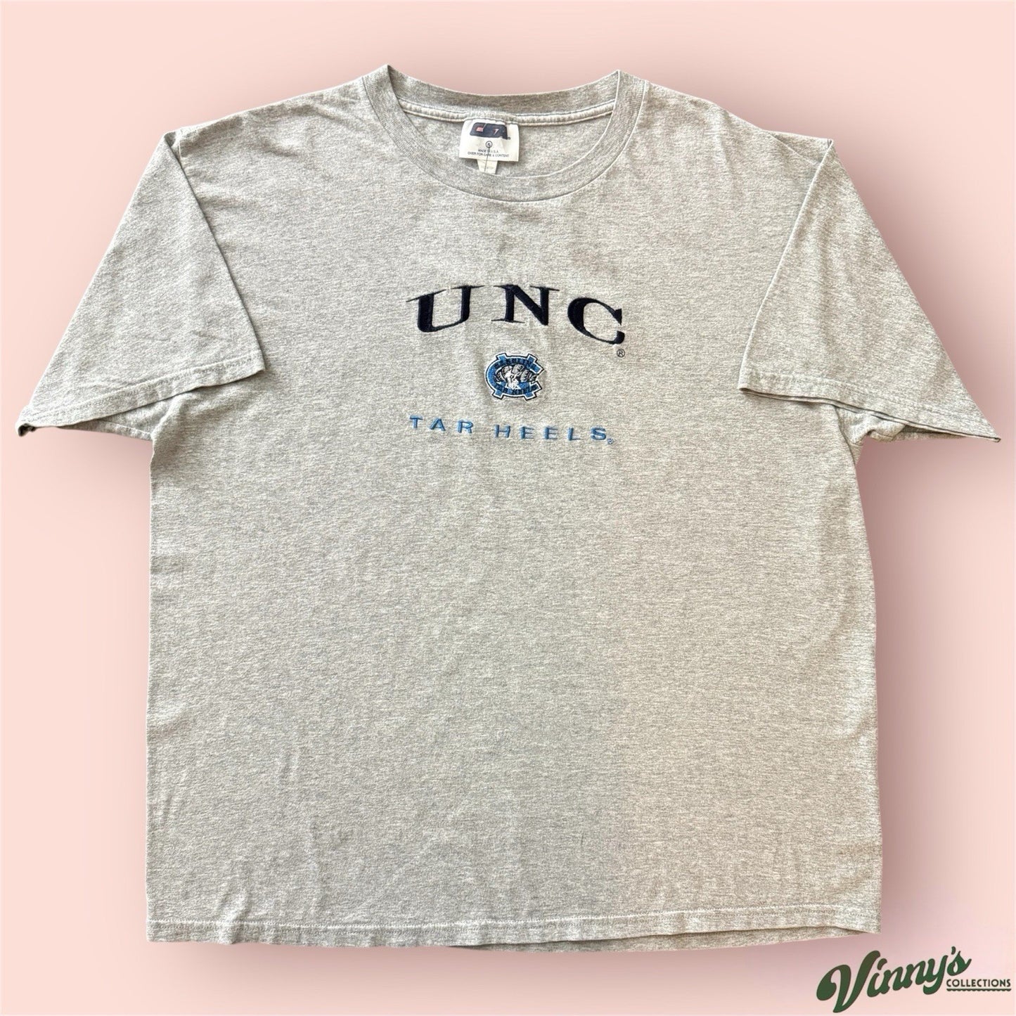 Vintage CSA NCAA North Carolina UNC Tar Heels College Shirt Mens XL