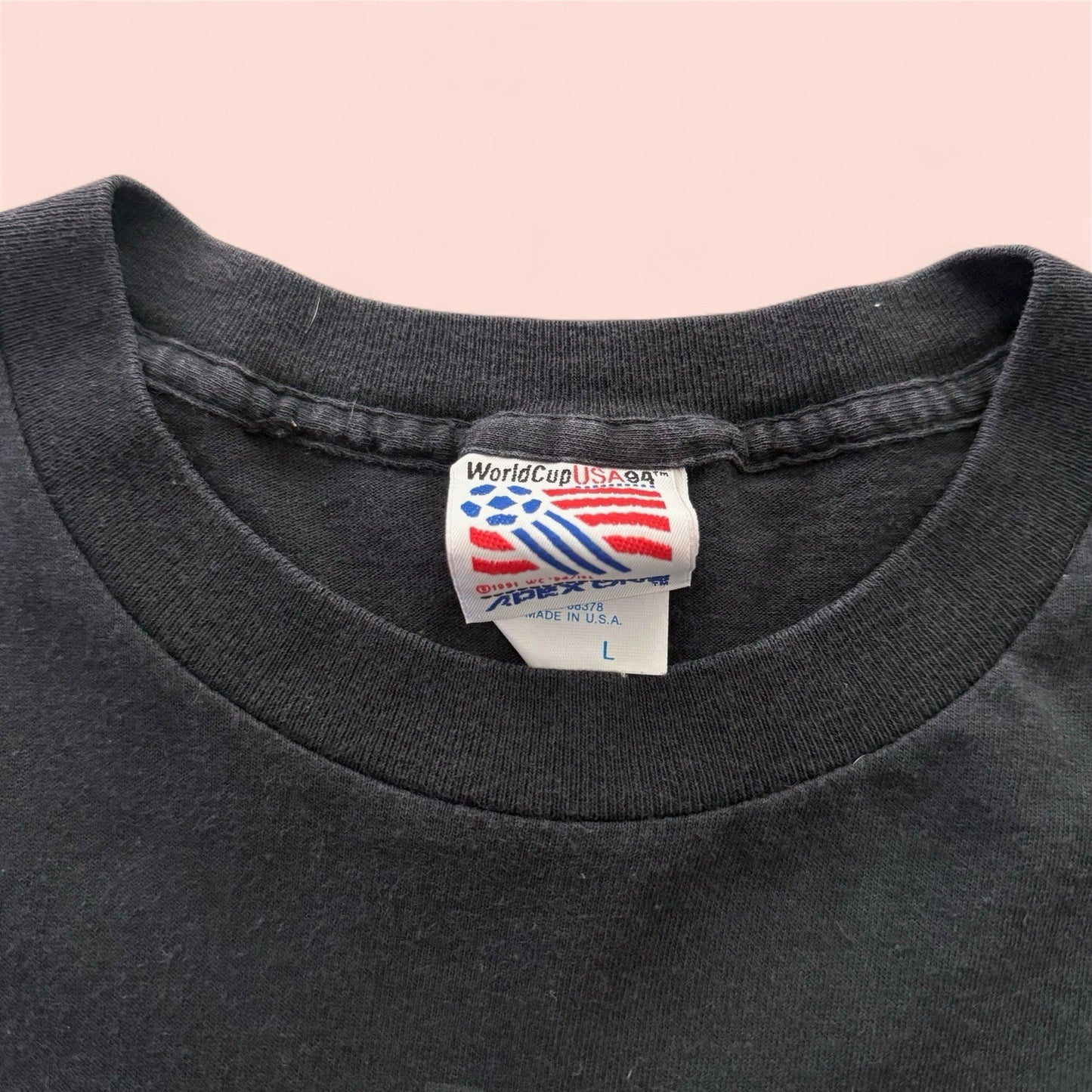 Vintage Apex One 1994 World Cup Brazil Soccer Shirt Mens Large