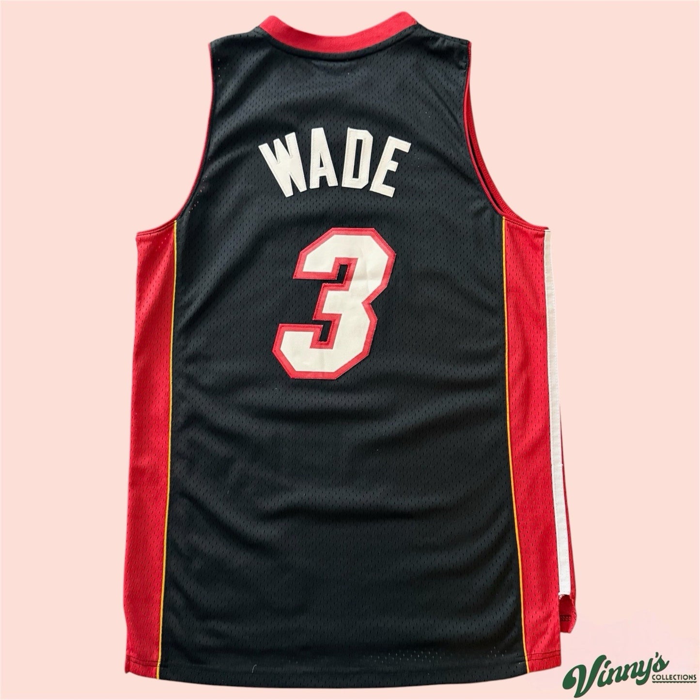 Reebok NBA Miami Heat Dwyane Wade Basketball Jersey Mens Medium