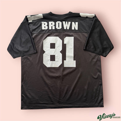Logo Athletic NFL Oakland Raiders Tim Brown Football Jersey Mens XL