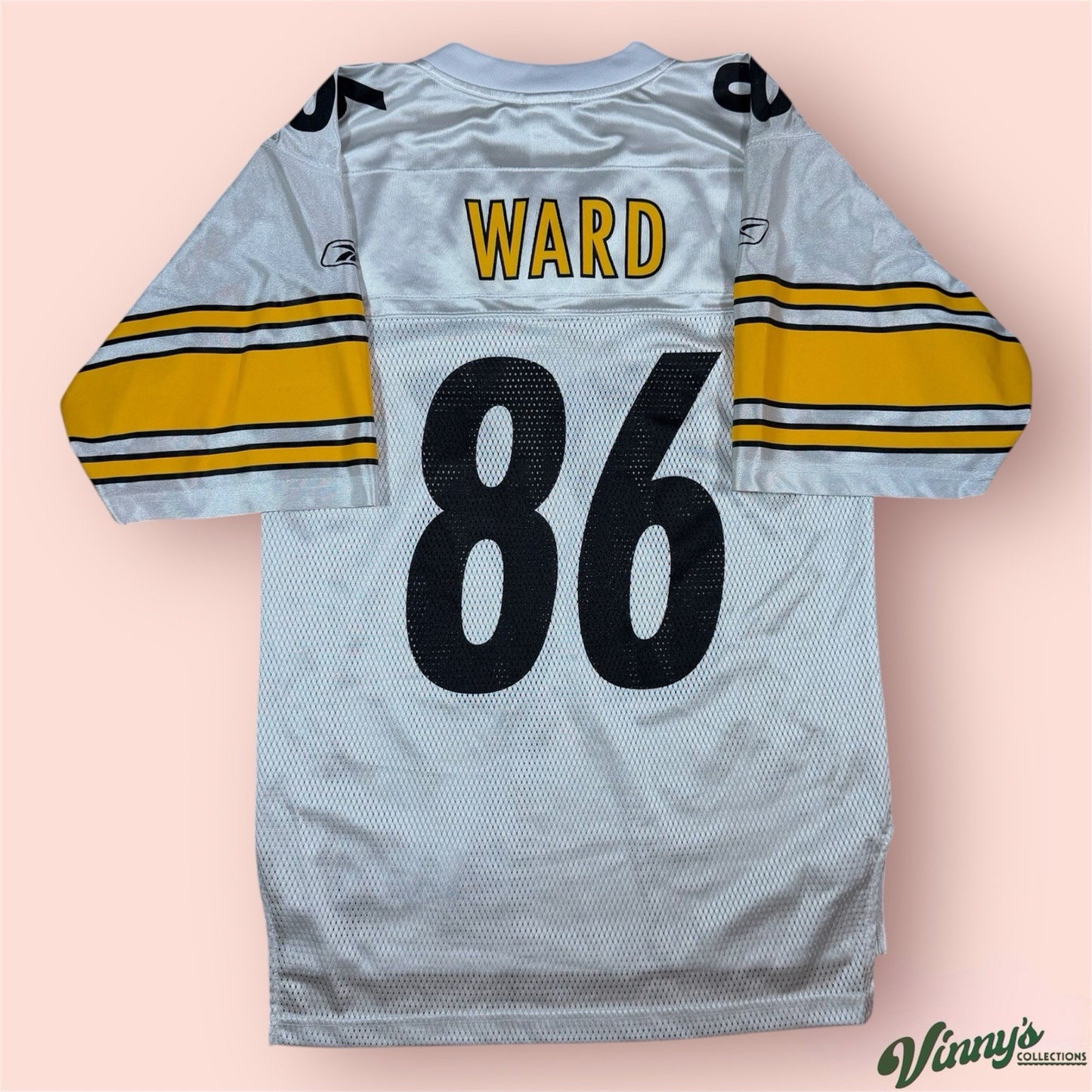 Reebok NFL Pittsburgh Steelers Hines Ward Football Jersey Mens Small