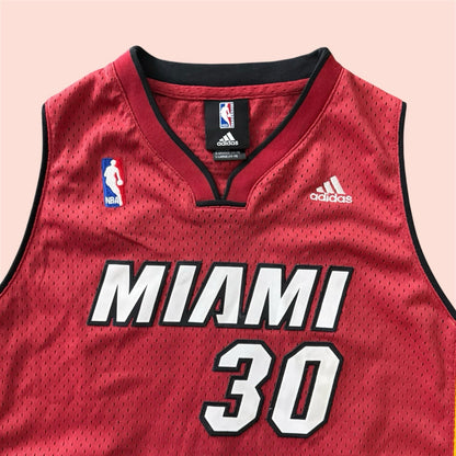 Adidas NBA Miami Heat Michael Beasley Basketball Jersey Youth Large