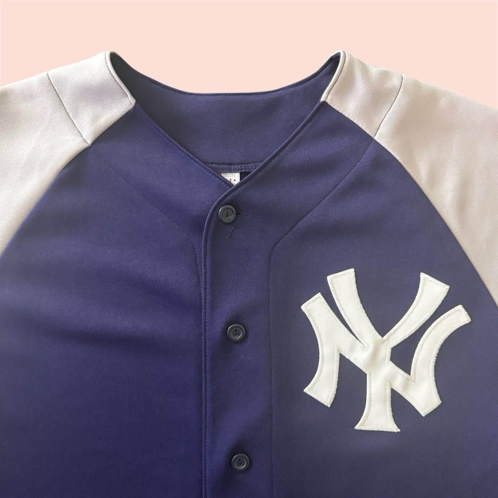 Majestic MLB New York Yankees Baseball Jersey Mens Large