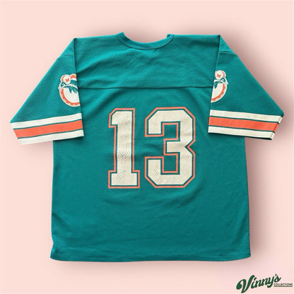 Logo 7 NFL Miami Dolphins Dan Marino Football Jersey Mens Large