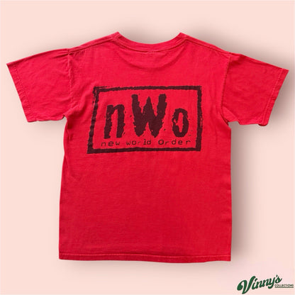 Vintage WCW NWO Wolfpack Red Wrestling Shirt Mens Medium