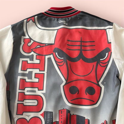 Vintage Chalk Line NBA Chicago Bulls Basketball Fanimation Jacket Mens Small