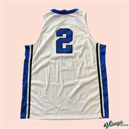 NWT Nike NCAA Duke Blue Devils #2 College Basketball Jersey Mens 2XL