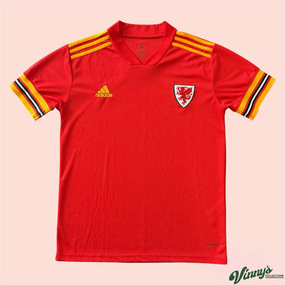 Adidas 2020 Wales National Soccer Kit Home Jersey Mens Medium