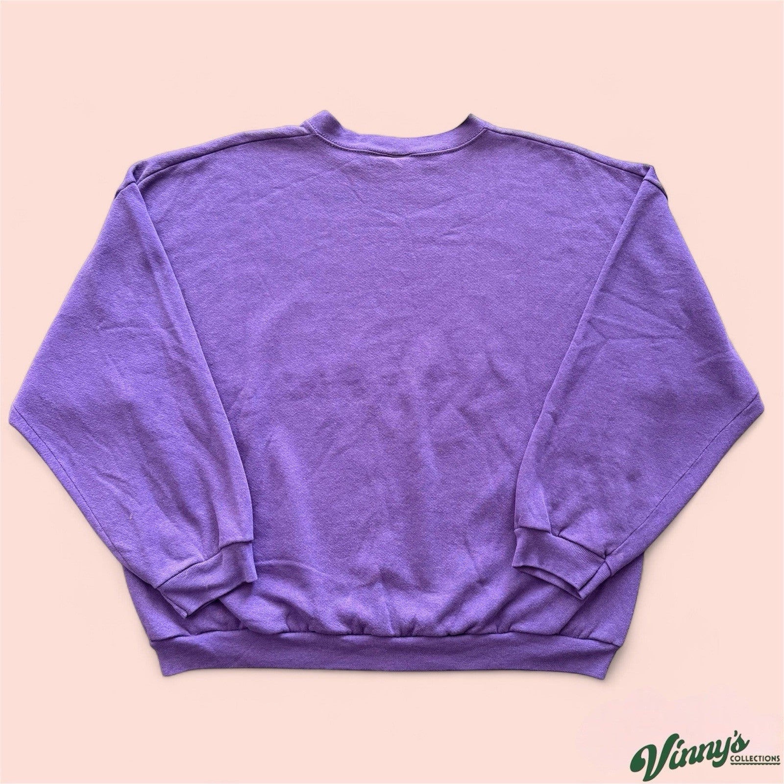 Vintage Logo 7 NFL Baltimore Ravens Football Sweatshirt Mens 2XL