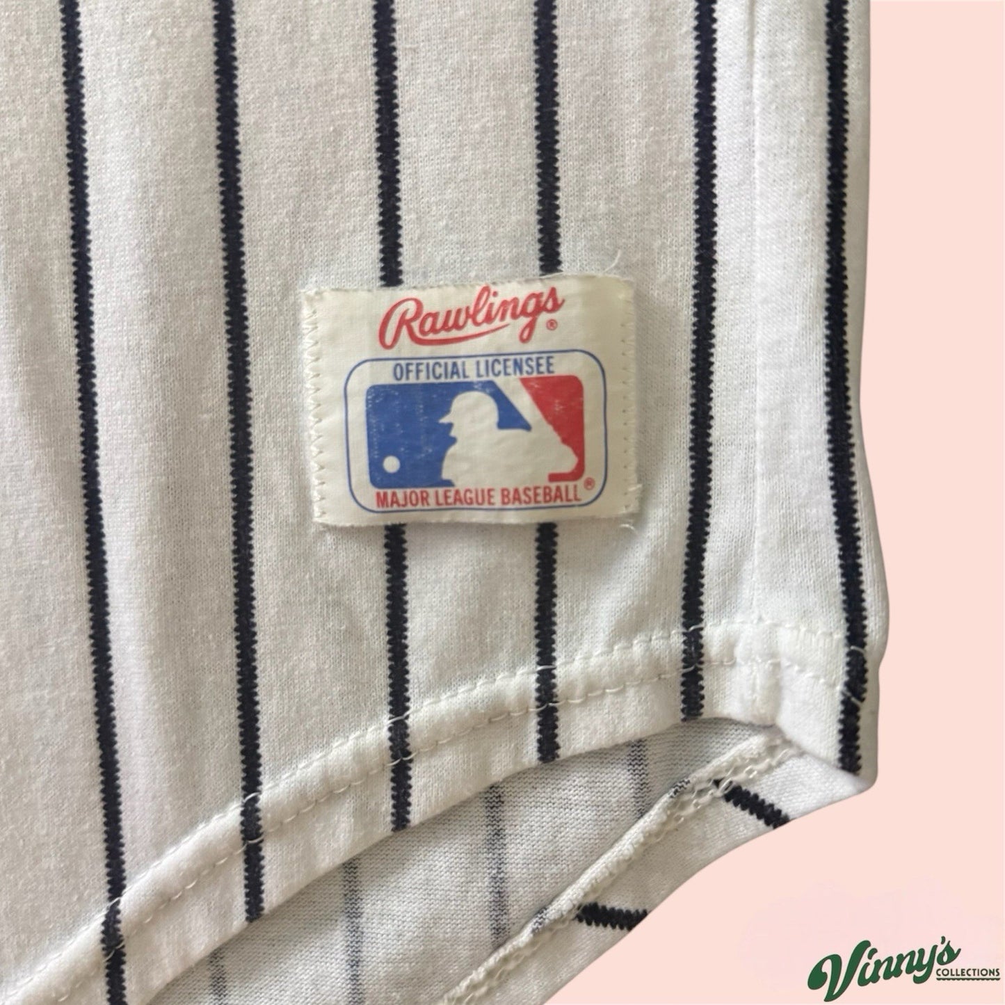 Vintage Rawlings MLB New York Yankees Baseball Jersey Mens 2XL