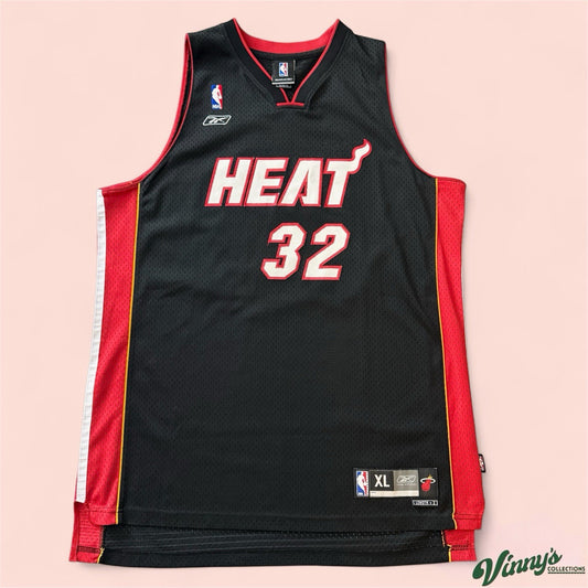 Reebok NBA Miami Heat Shaquille Oneal Shaq Basketball Jersey Mens XL