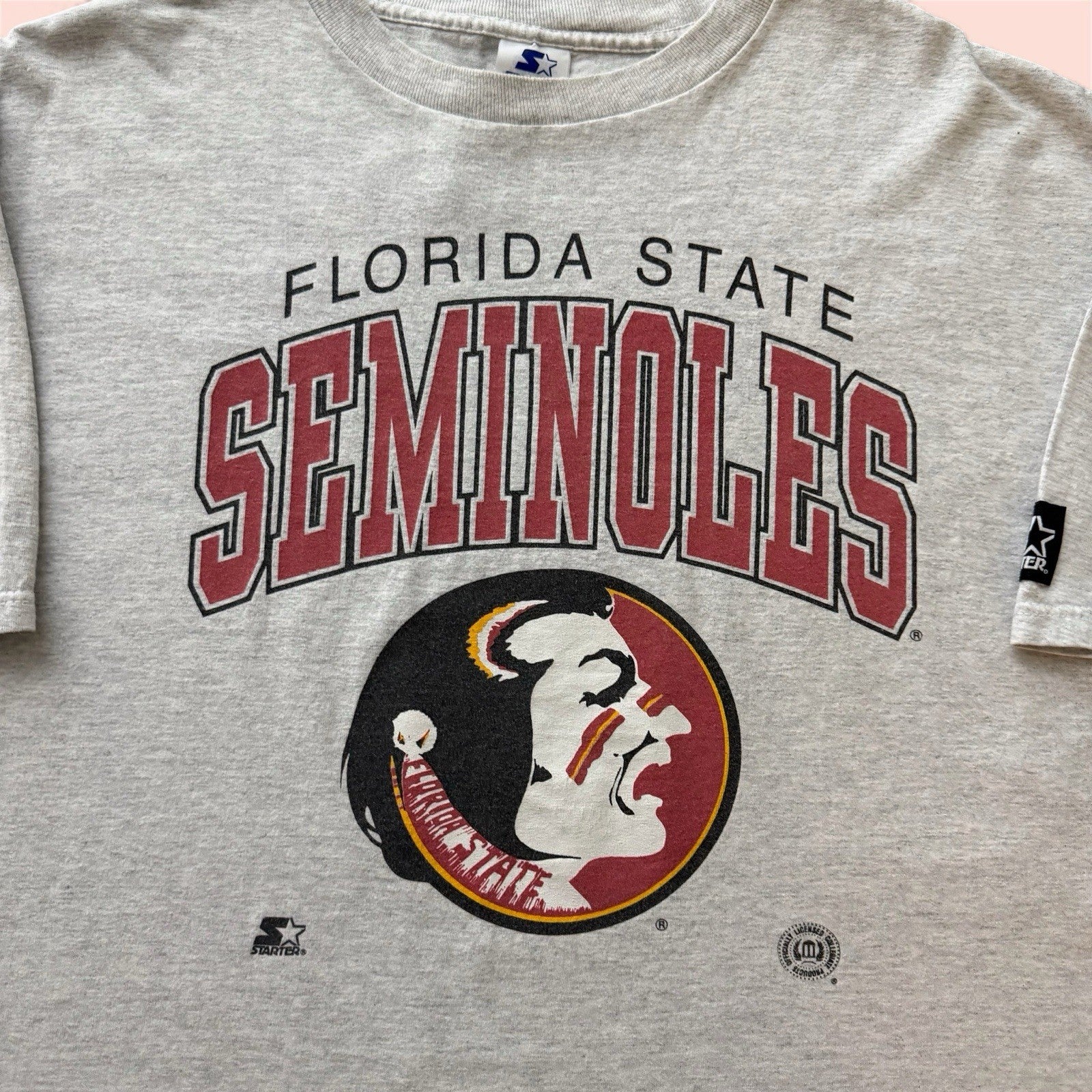 Vintage Starter NCAA Florida State Seminoles FSU College Shirt Mens XL