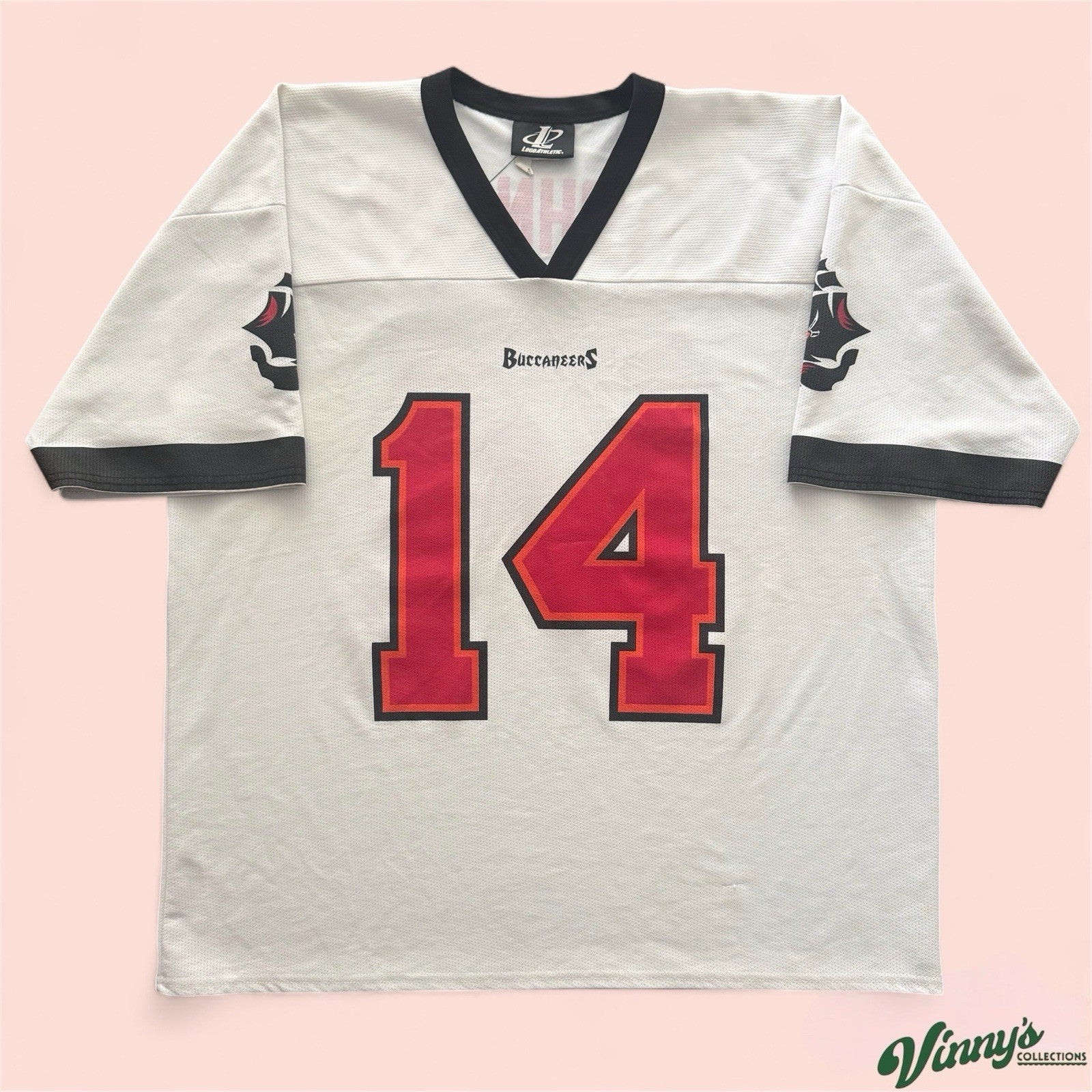 Logo Athletic NFL Tampa Buccaneers Brad Johnson Football Jersey Mens XL