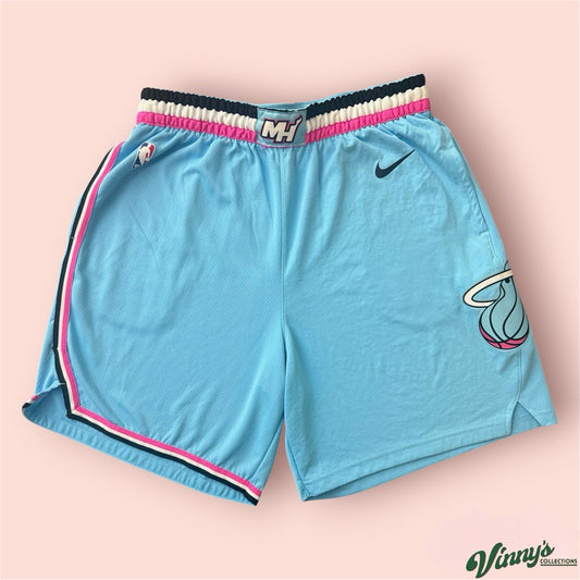 Nike NBA Miami Heat City Edition Basketball Shorts Mens 46 2XL