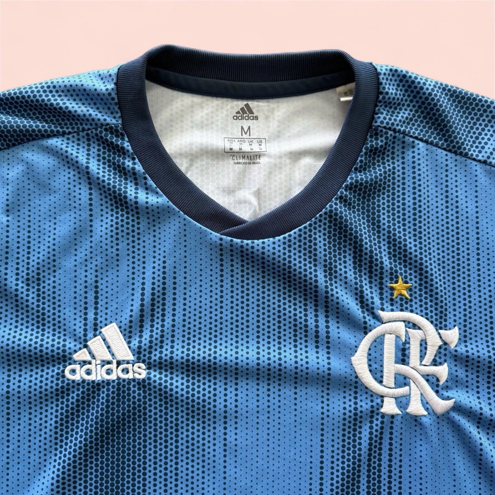 2018 Adidas Flamengo Soccer Third Kit Jersey Mens Medium