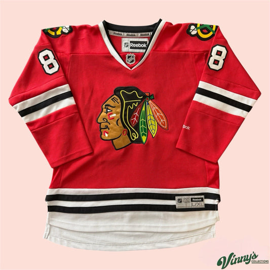 Reebok NHL Chicago Blackhawks Patrick Kane Hockey Jersey Youth Kids Large