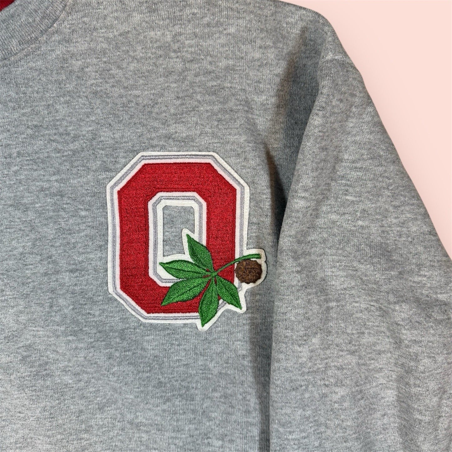 Vintage Majestic NCAA Ohio State Buckeyes Football Sweatshirt Mens Large