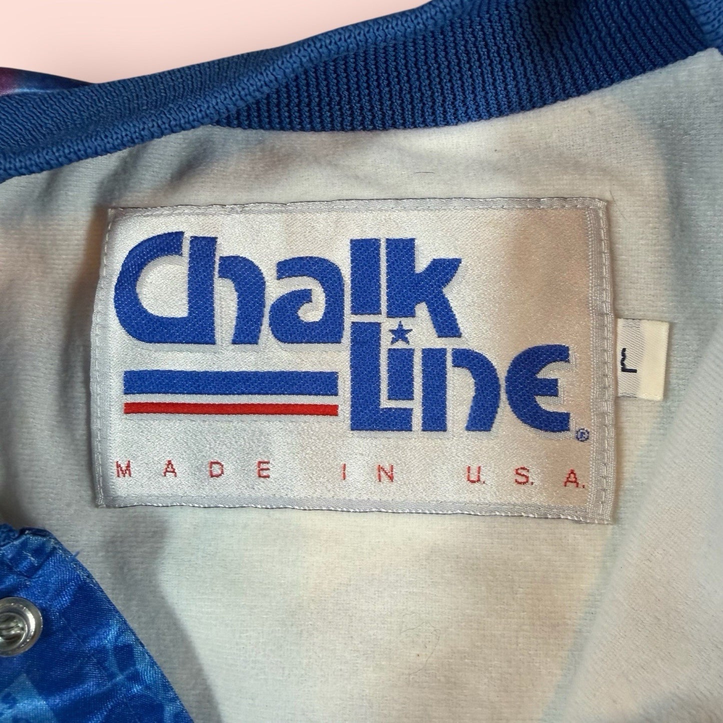 Vintage Chalk Line NFL Super Bowl XXVII Fanimation Football Jacket Mens Large