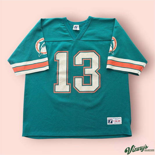 Logo 7 NFL Miami Dolphins Dan Marino Football Jersey Mens Large