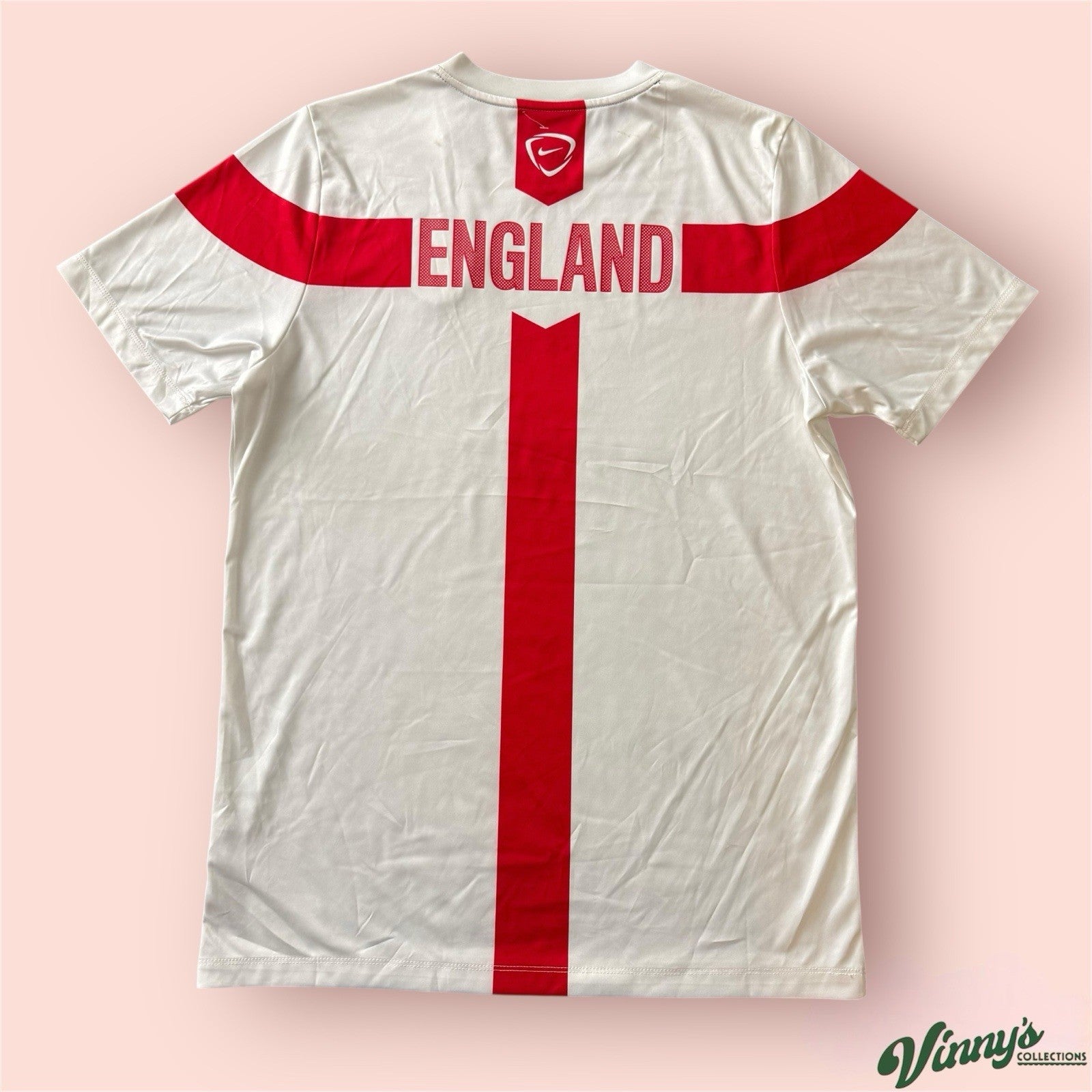 Nike Dri Fit England Training Soccer Kit Jersey Mens Large
