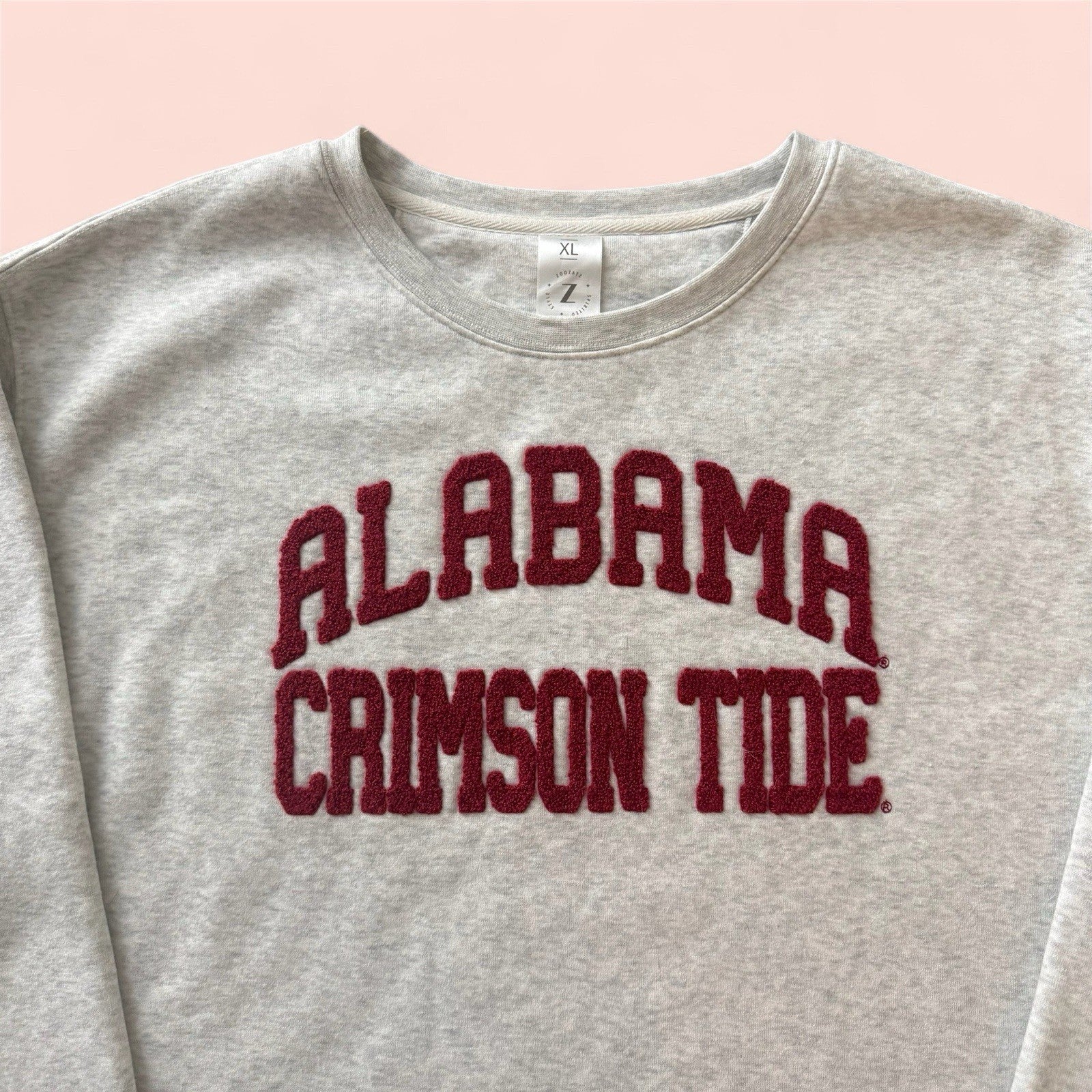Vintage NCAA Alabama Crimson Tide College Sweatshirt Mens XL